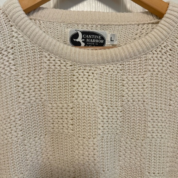 Like New Vintage Castine Harbor Lobsterman Fisherman Sweater - Picture 4 of 4